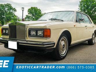1981 rolls-royce silver spirit/spur/dawn