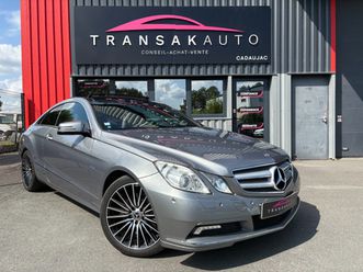 mercedes classe e coupe *entretien complet* 350 cdi executive