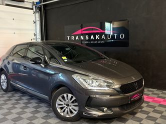 ds ds5 business bluehdi 120 s&s bvm6 | carnet d'entretien complet | courroie effectuee