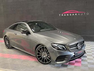 mercedes classe e coupe 300 9g-tronic fascination / to / burmester / camera 360 / multibeam / suivi mercedes