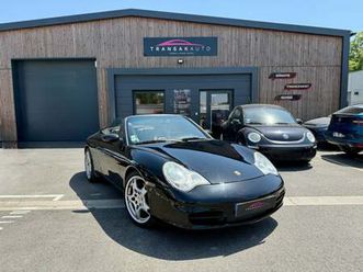 porsche 911 carrera cabriolet 996 3.6i 320 cv + bose sound system + pack carbone + sièges électriques à mémoire