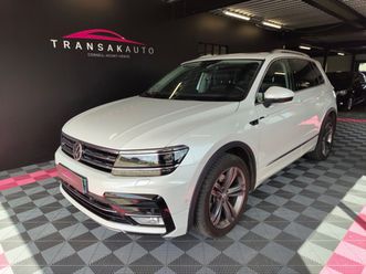 volkswagen tiguan 2.0 tdi 190ch dsg7 4motion carat exclusive pack r-line