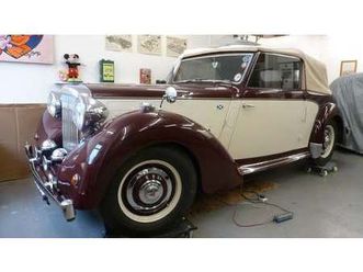 1948 alvis ta 14 rouge foncé manuel, 4 vitesses conduite...