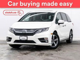 used 2019 honda odyssey ex-l w/ apple carplay & android auto, sunroof, nav