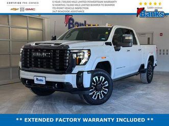 certified 2024 gmc sierra 3500 denali