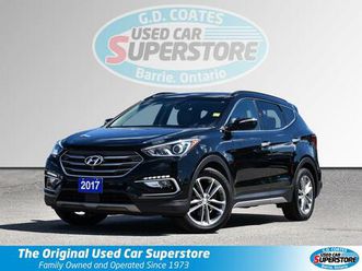 used 2017 hyundai santa fe sport ultimate awd ~nav ~camera ~leather ~pano moonroof