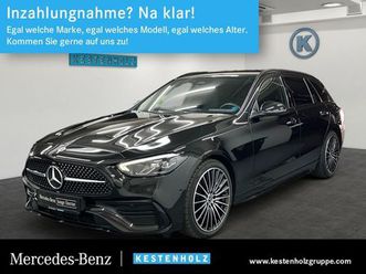 mercedes-benz c 180 t-modell amg+night+kamera+ambiente+totwnkl