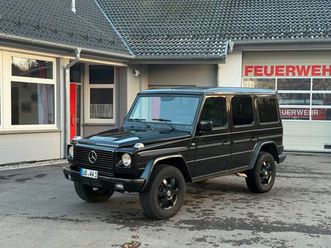 mercedes g klasse 300td w463 7 sitzer leder
