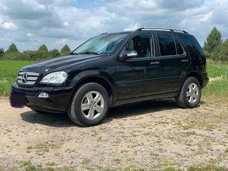 mercedes-benz ml 270 cdi final edition , 3,5 tonnen