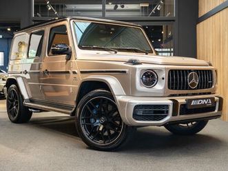mercedes-benz g-klasse g63 amg nappa-leder burmester stoelventilatie g63 amg 4.0 v8 designo massage