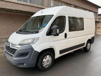 ② citroën jumper 2.2 de 2016 double cabine 6 places! — camionnettes & utilitaires — 2ememain
