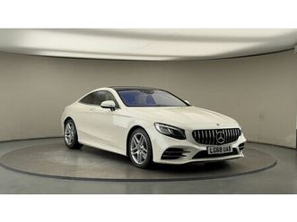 2018 - 4.0 s560 v8 biturbo amg line (premium) coupe 2dr petrol g-tronic euro 6 (s/