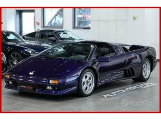 lamborghini diablo roadster vt blu scuro - itali