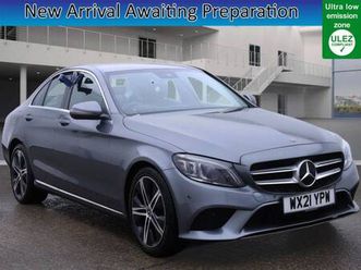 2021 mercedes-benz c class 2.0 c220d sport saloon 4dr diesel g-tronic+ euro 6 (start/stop) (194 ps) salo...