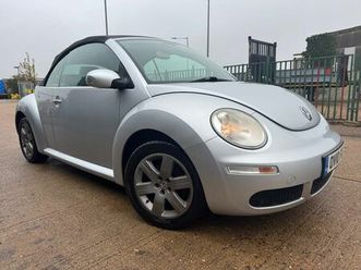 volkswagen beetle 1.6 cabriolet 2dr petrol manual euro 4 (102 ps)