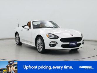 used 2020 fiat 124 spider lusso