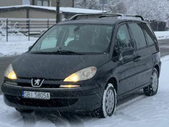 peugeot 807 / 2005r 2,0l / 7 osobowy / klimatronik / elektryczne drzwi orzesze zawiść • olx.pl