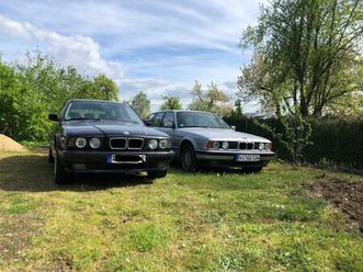 bmw 525 touring e34 silver