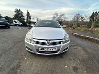 vauxhall, astravan, car derived van, 2007, automatic, 1910 (cc)