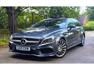 2015 mercedes-benz cls-class 2.1td cls220 amg line (premium plus)(start/stop) shooting brake 5d