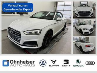 audi a5 cabriolet 2.0 tdi s-line sport gra*navi*shz*s