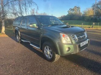 2007 isuzu rodeo 2.5td denver max double cab 4x4 pick up diesel manual
