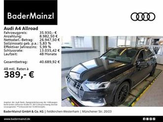 audi a4 allroad 45 tfsi quattro ahk kamera matrix