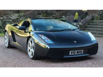 manual pre-lp gallardo low mileage stunning car