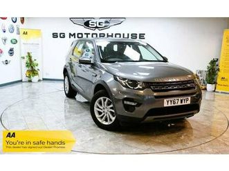 2018 land rover discovery sport 2.0 td4 180 se tech 5dr auto estate diesel automatic