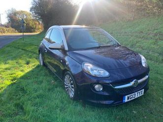 2013 vauxhall adam 1.4i glam 3dr hatchback petrol manual
