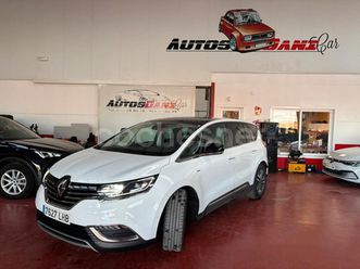 renault espace limited blue dci edc