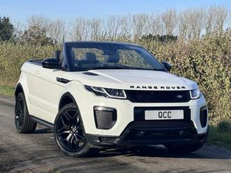 2016 land rover range rover evoque td4 hse dynamic convertible diesel automatic