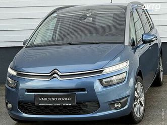 citroën c4 grand picasso exclusive 1.6hdi 115ks °17-col°led °barvni ekran
