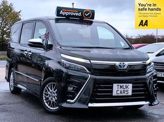 2021 toyota voxy 1.8 hybrid 7 seats cc ps roof led tv ulez compliant mpv petrol/electric hybrid a...