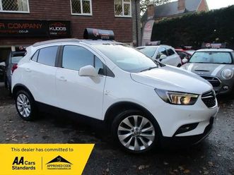 vauxhall mokka x 1.4i turbo ecotec elite nav suv 5dr petrol manual euro 6 (s/s) (140 ps) other 2018, 67000 miles, £7995 - 32997616 - exchangeandmart.co.uk