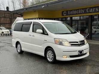 2007 toyota alphard hybrid awd