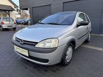 opel corsa c comfort+klima+8-fach bereift+2.hand+