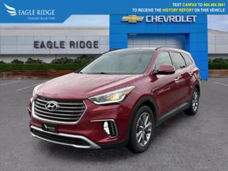 2017 hyundai santa fe xl luxury power passenger seat, power s...