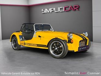 caterham super seven 170 s jaune firecracker chauffage intérieur garantie 12 mois