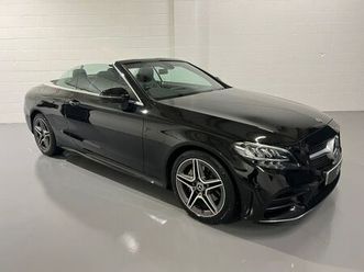 2021 mercedes-benz c-class 2.0d c220d amg line edition cabriolet 2d