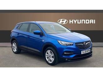 2018 vauxhall grandland x 1.2 turbo se 5dr petrol hatchback hatchback petrol manual