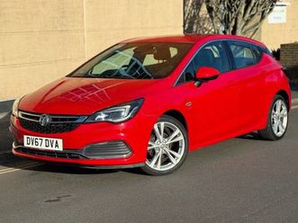 2018 vauxhall astra 1.4t 16v 150 sri vx-line 5dr hatchback petrol manual