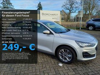 ford focus *cool&connect*limosine*125ps*silber*