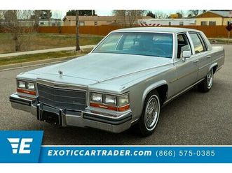 1986 cadillac fleetwood brougham