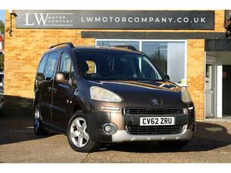 2013 peugeot partner tepee 1.6 hdi 115 outdoor 5dr mpv diesel manual