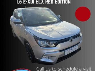 kgm / ssangyong tivoli 1.6 e-xdi elx red edition