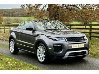 2018 land rover range rover evoque 2.0sd4 hse dynamic lux convertible 2d