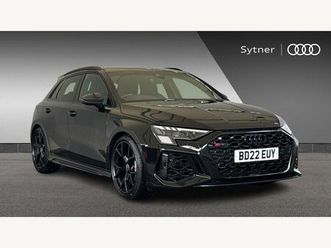 2.5 tfsi carbon black sportback s tronic quattro euro 6 (start/stop) 5dr