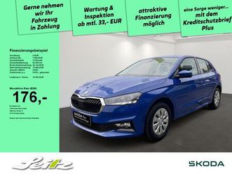 skoda fabia 1.0 essence *led*parksensor*bluetooth*