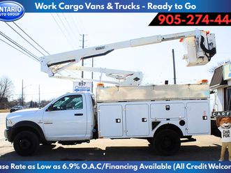 2016 ram 5500 versalift service bucket